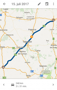 Burgos til Salamanca